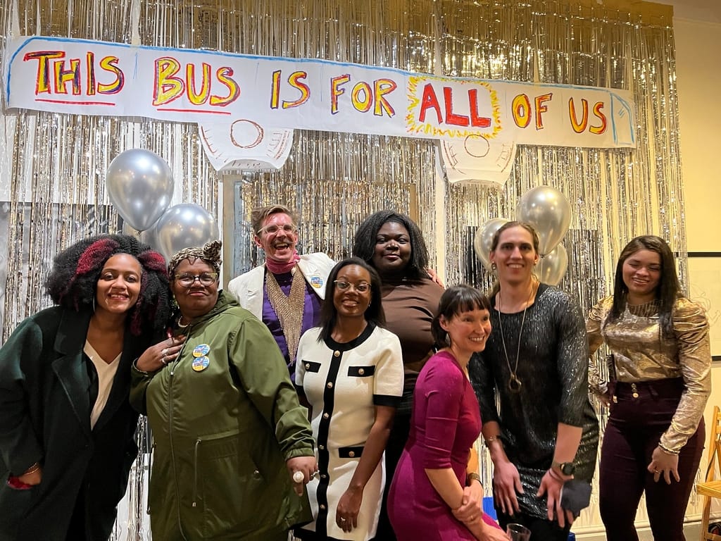 52574623403 b90a0fc55a k 1 1024x768 - PPT Victory Party Photos! We Boogied Down for Transit Justice.